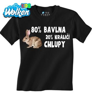 Dětské tričko 80 % Bavlna, 20 % Králičí Chlupy.jpg