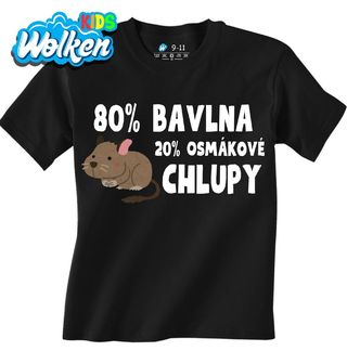 Dětské tričko 80 % Bavlna, 20 % Osmákové Chlupy.jpg