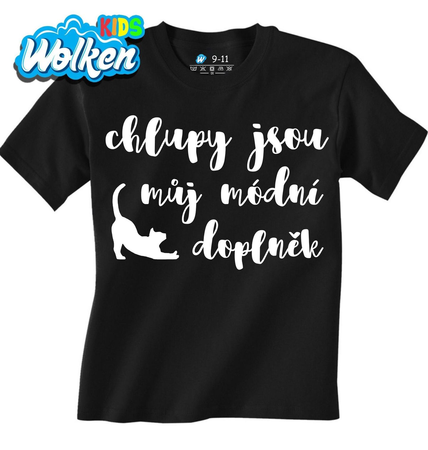 Dětské tričko Kočičí chlupy jsou můj módní doplněk.jpg