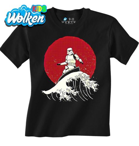 Obrázek produktu Dětské tričko Surfující Stormtrooper u Kanagawy