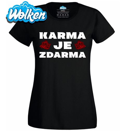 Obrázek produktu Dámské tričko Karma je zdarma
