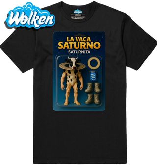 Pánské tričko Akční Figurka La Vaca Saturno.jpg