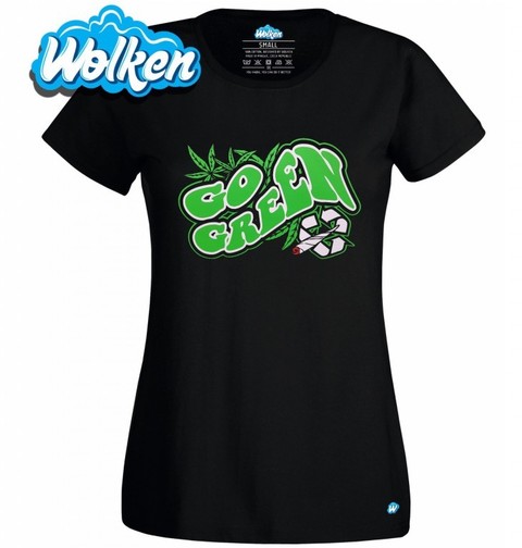 Obrázek produktu Dámské tričko Go Green Jdi do Zelené!