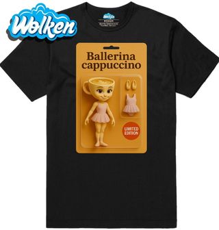 Pánské tričko Akční Figurka Ballerina Cappuccino.jpg