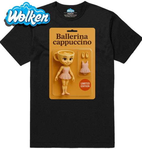 Obrázek produktu Pánské tričko Akční Figurka Ballerina Cappuccino