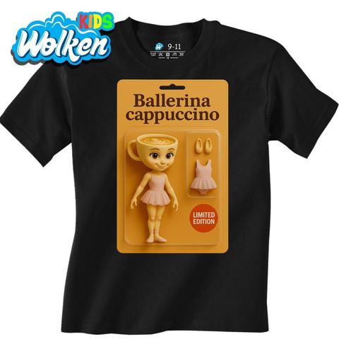 Obrázek produktu Dětské tričko Akční Figurka Ballerina Cappuccino