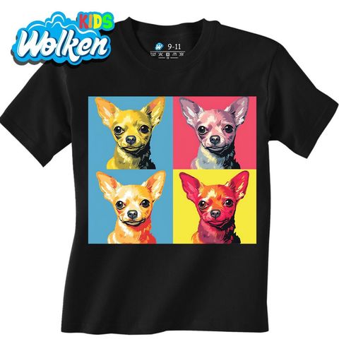 Obrázek produktu Dětské tričko Pop-art Čivava