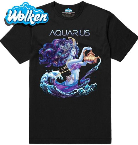 Obrázek produktu Pánské tričko Znamení Horoskopu Vodnář Aquarius