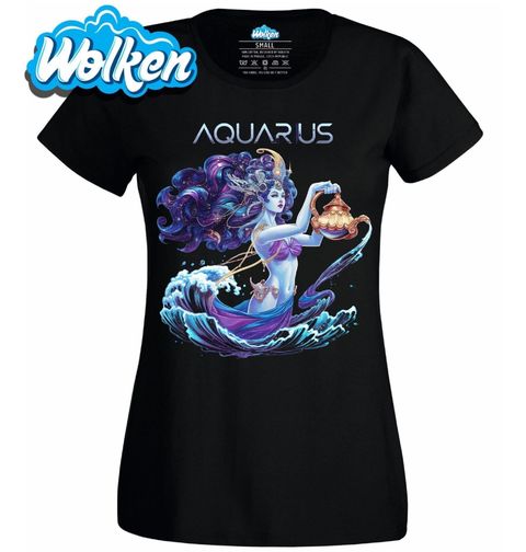 Obrázek produktu Dámské tričko Znamení Horoskopu Vodnář Aquarius