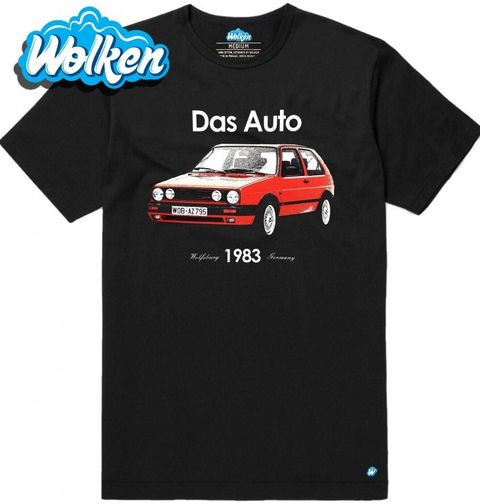 Obrázek produktu Pánské tričko Das Auto 1983 Wolfsburg Germany Volkswagen
