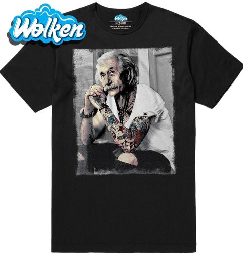 Obrázek produktu Pánské tričko Potetovaný Einstein