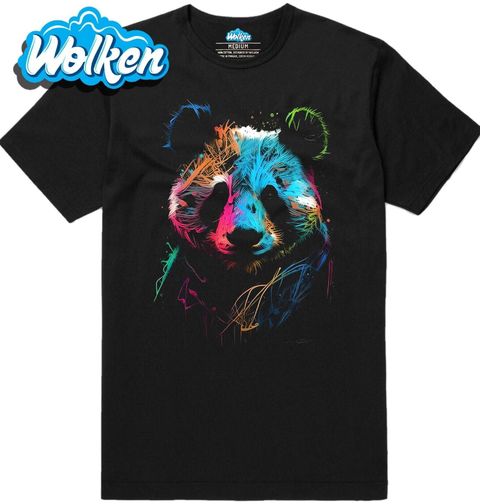 Obrázek produktu Pánské tričko Barevná Panda velká