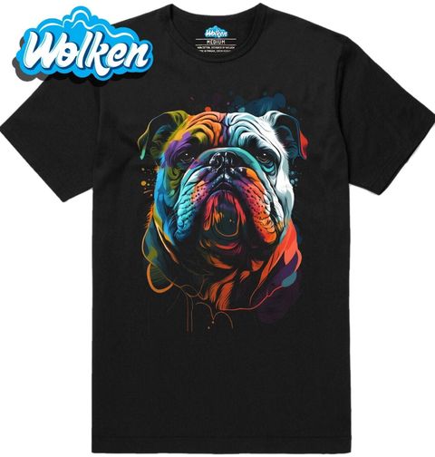 Obrázek produktu Pánské tričko Barevný Bulldog
