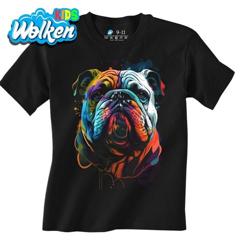 Obrázek produktu Dětské tričko Barevný Bulldog