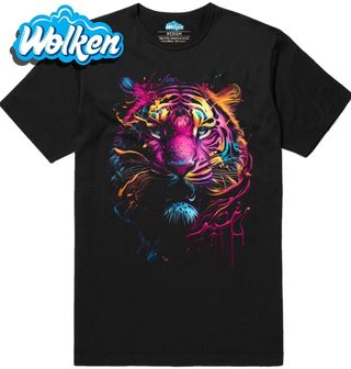 Pánské tričko Psychedelický Tygr.jpg