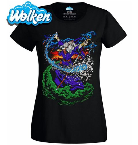 Obrázek produktu Dámské tričko Mocný Čaroděj Wizard Liquid Blue