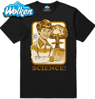 Pánské tričko Atomový výbuch Steven Rhodes Science!.jpg