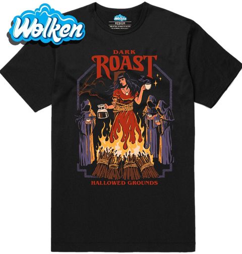 Obrázek produktu Pánské tričko Pálení Čarodějnic Steven Rhodes Dark Roast