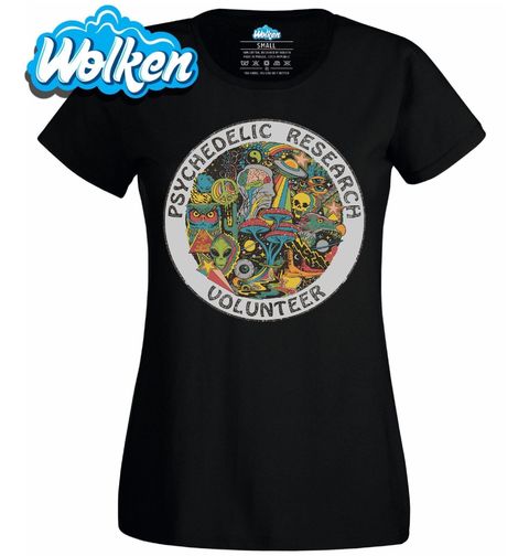 Obrázek produktu Dámské tričko Dobrovolník Psychedelického Výzkumu