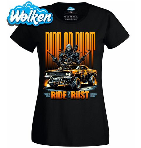Obrázek produktu Dámské tričko Jezdi, nebo zrezni Ride or Rust