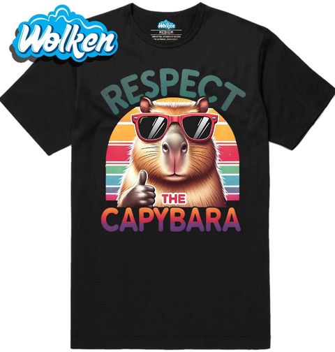 Obrázek produktu Pánské tričko Respektuj Kapybaru