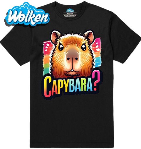 Obrázek produktu Pánské tričko Zmatená Kapybara Capybara?