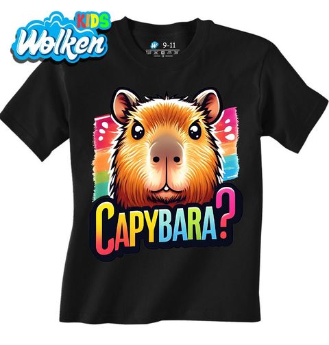 Obrázek produktu Dětské tričko Zmatená Kapybara Capybara?