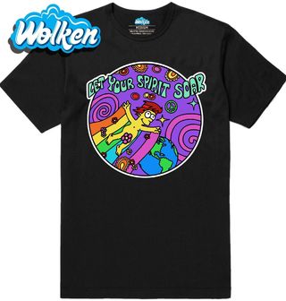 Pánské tričko Simpsonova Cesta k Míru Let Your Spirit Soar.jpg