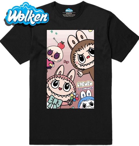 Obrázek produktu Pánské tričko Labubu Přichází! Labubu Is Coming!