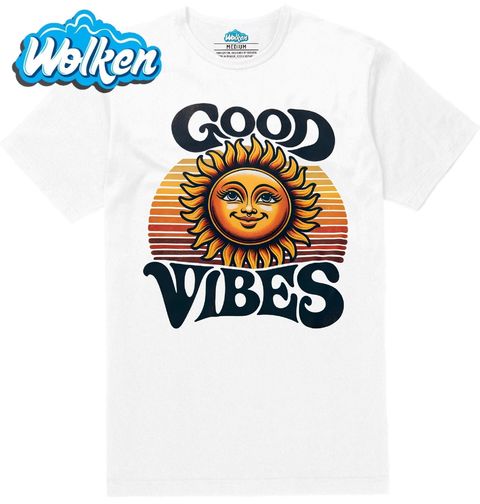Obrázek produktu Pánské tričko Retro Slunce Good Vibes