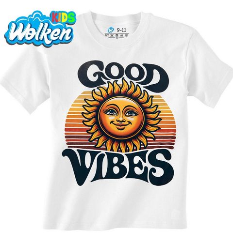 Obrázek produktu Dětské tričko Retro Slunce Good Vibes