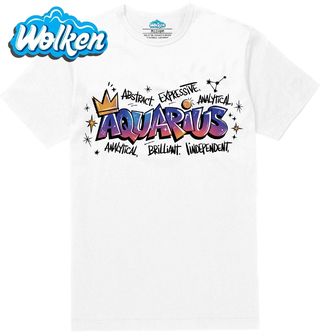 Pánské tričko  Horoskop Vodnář Aquarius Graffiti.jpg
