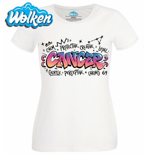 Obrázek produktu Dámské tričko Horoskop Rak Cancer Graffiti