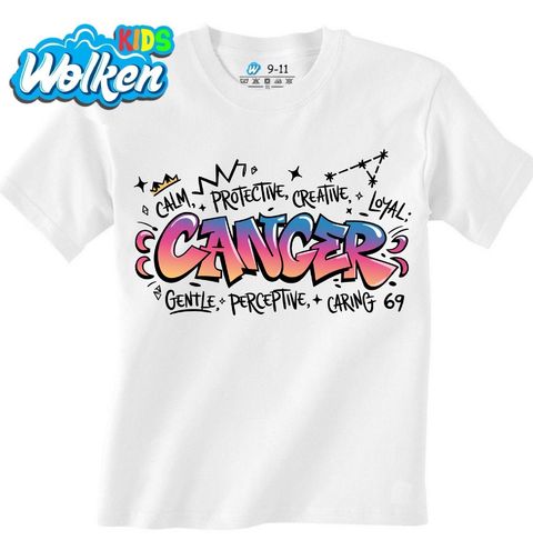 Obrázek produktu Dětské tričko Horoskop Rak Cancer Graffiti