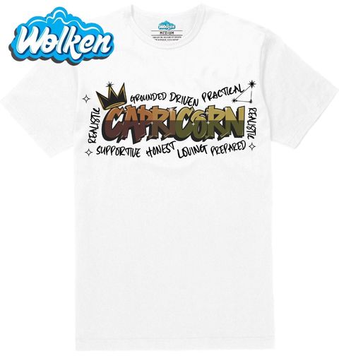 Obrázek produktu Pánské tričko Horoskop Kozoroh Capricorn Graffiti