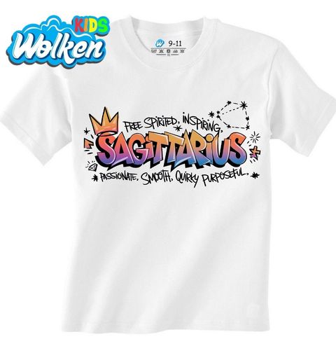 Obrázek produktu Dětské tričko Horoskop Střelec Sagittarius Graffiti