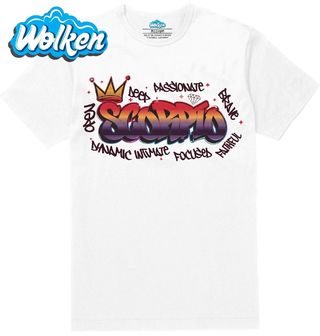 Pánské tričko  Horoskop Štír Scorpio Graffiti.jpg