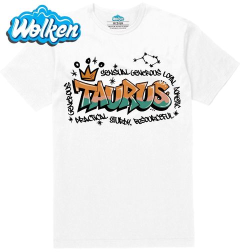 Obrázek produktu Pánské tričko Horoskop Býk Taurus Graffiti