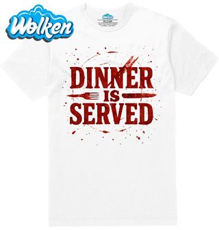 Pánské tričko  Hororová Večeře Dinner Is Served.jpg