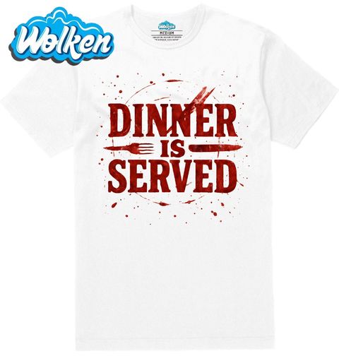Obrázek produktu Pánské tričko Hororová Večeře Dinner Is Served