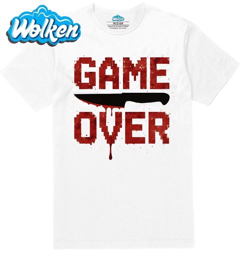 Obrázek produktu Pánské tričko Hororová Hra Game Over