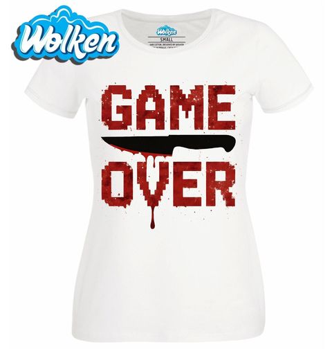 Obrázek produktu Dámské tričko Hororová Hra Game Over