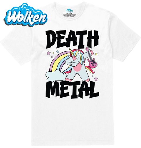 Obrázek produktu Pánské tričko Dabující Jednorožec Metalista Death Metal