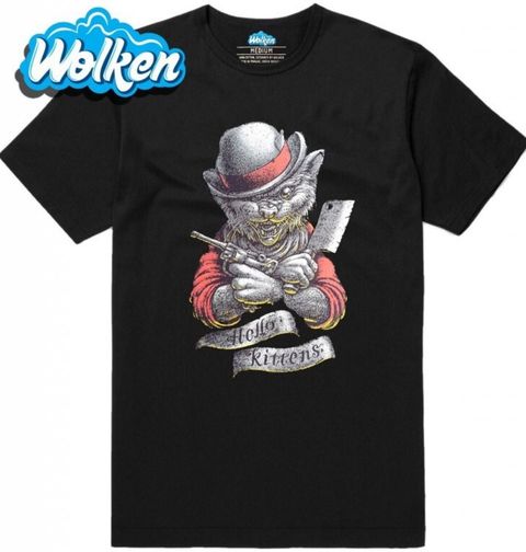 Obrázek produktu Pánské tričko Kocour Butcher Hello Kittens