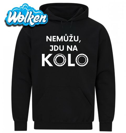 Obrázek produktu Pánská mikina Nemůžu, jdu na kolo