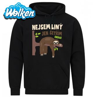 Mikina Lenochod Nejsem líný jen šetřím energii.jpg