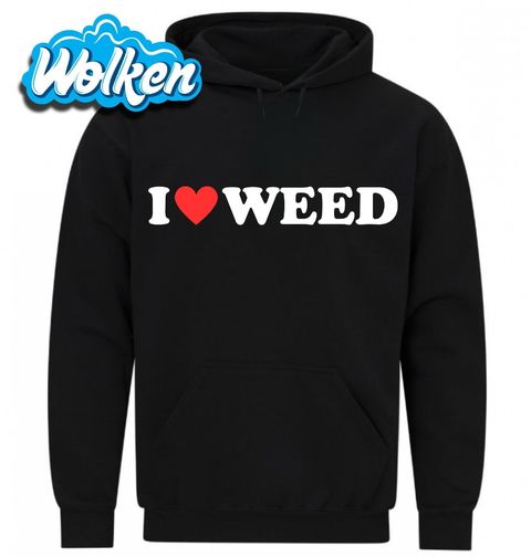 Obrázek produktu Pánská mikina I Love Weed