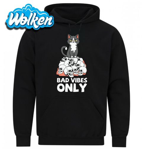 Obrázek produktu Pánská mikina Vražedná Kočka Bad Vibes Only 