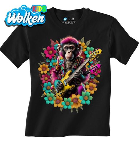 Obrázek produktu Dětské tričko Rockový Šimpanz v Džungli