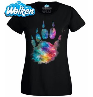 Dámské tričko Otisk Tlapy Medvěda.jpg